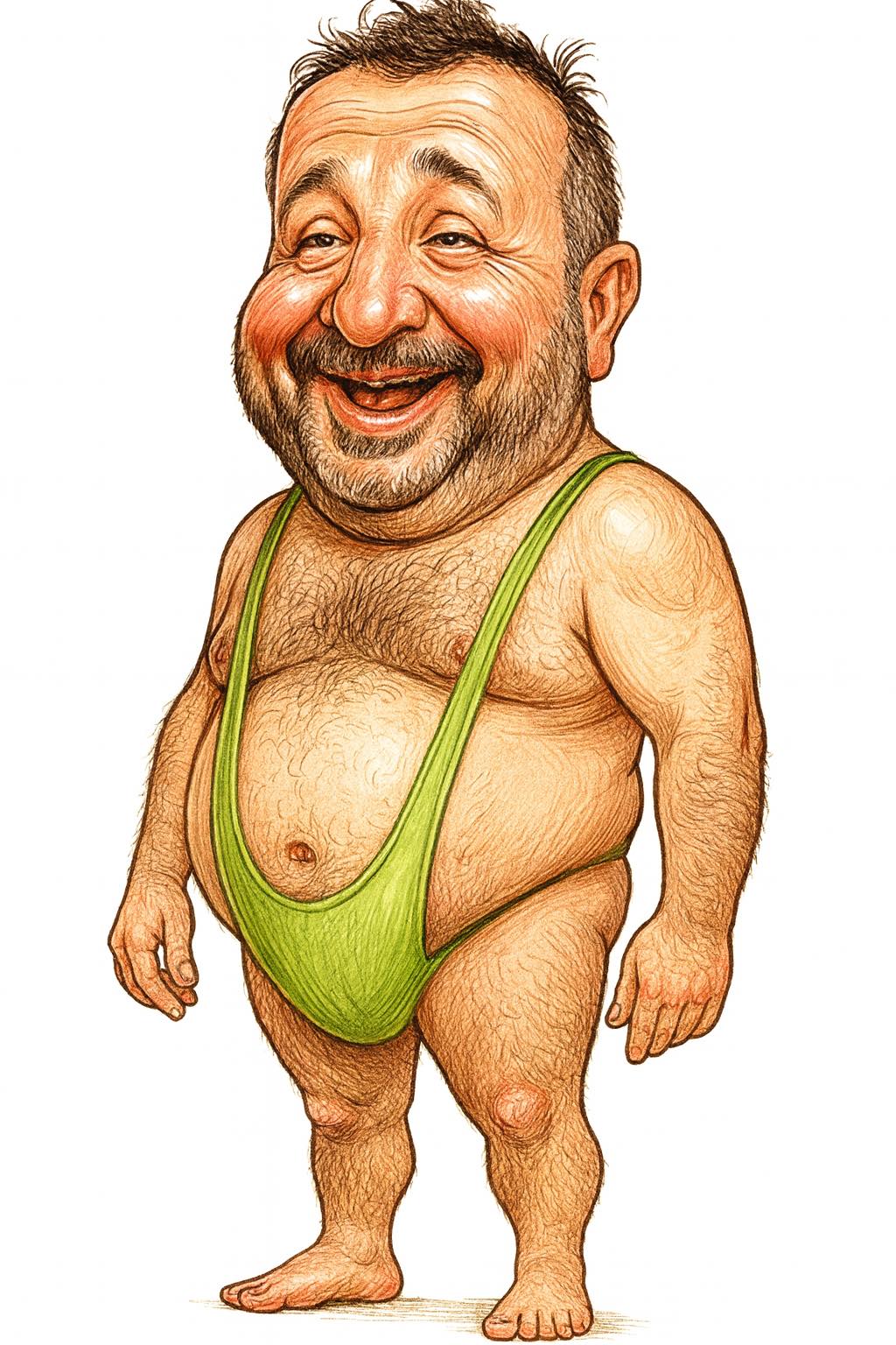 Ing. Petr Vařeka v zeleném plaveckém úboru - CEO společnosti PROMRD